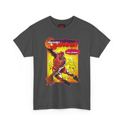 Retro "Michael Air"   Graphic Tee — Comic-Style Jersey Design
