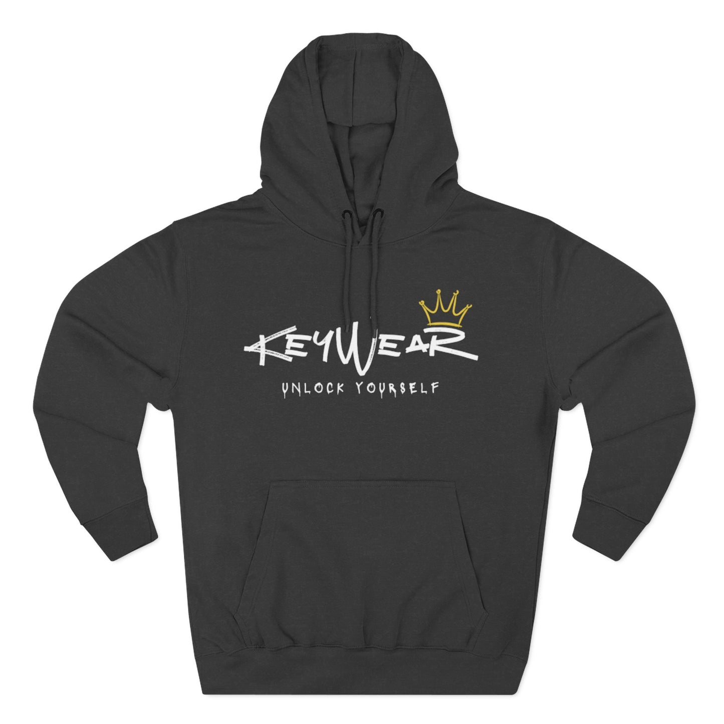 # 12 Sanders Sporty Fleece Hoodie for Fans - "Unlock Yourself" Design