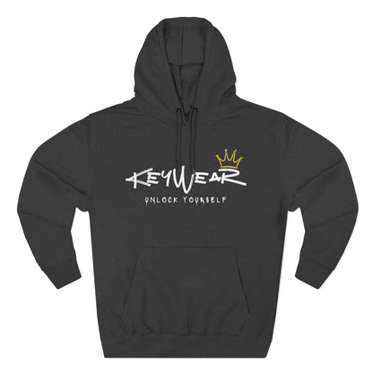 # 12 Sanders Sporty Fleece Hoodie for Fans - "Unlock Yourself" Design