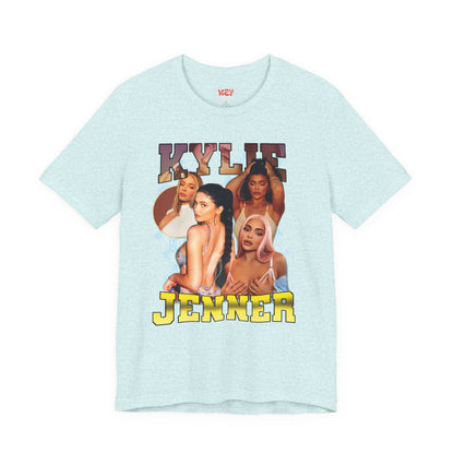 Bootleg Kylie Jenner Graphic Tee — Retro Collage