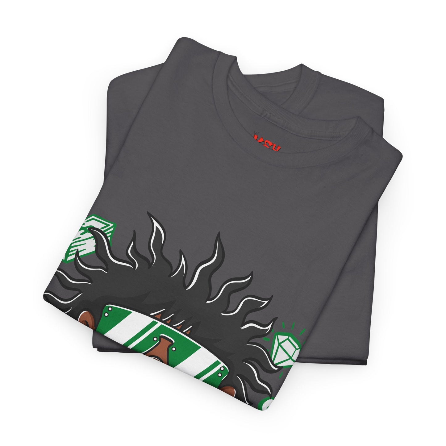 Money Eyes Graphic Tee — Cool Streetwear Cartoon Character T-Shirt