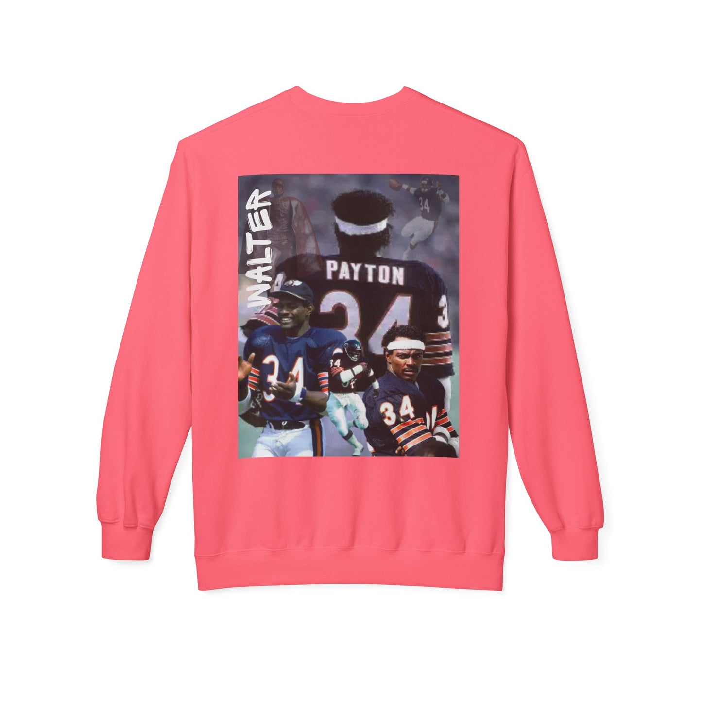 Walter Payton Tribute Crewneck Sweatshirt - Unisex Midweight Fleece