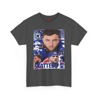 Skatebo Jam Graphic Tee — Retro Collage Skate Portrait T-Shirt