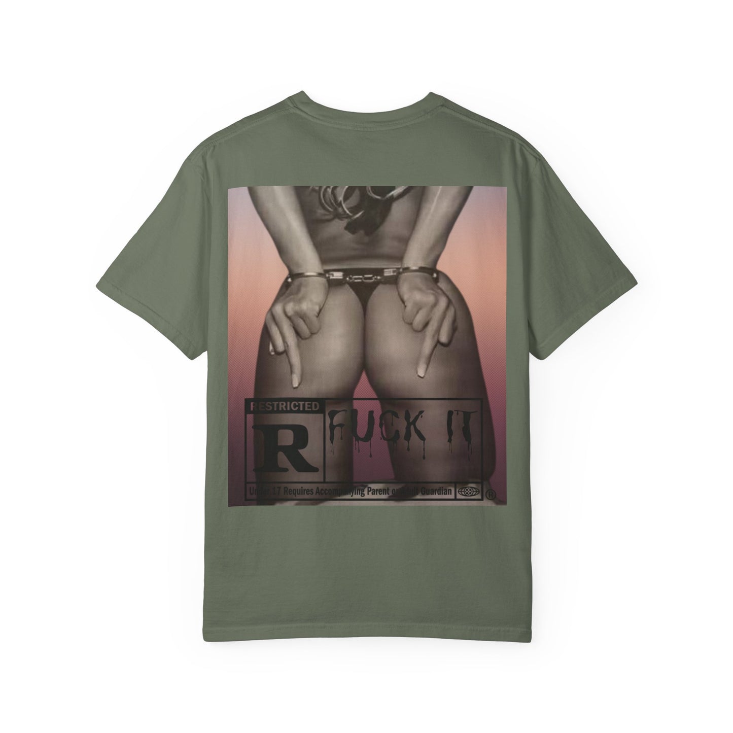 Keywear Customs Graphic T-Shirt — 'Fuck It' Back Print Provocative Streetwear