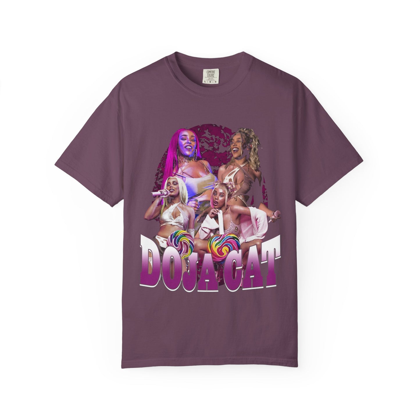 Doja Graphic T-Shirt — Pop Star Collage Tee