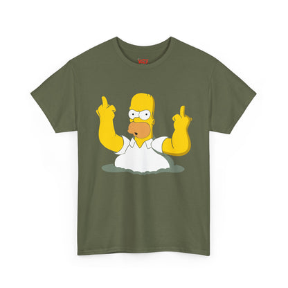 Homer Double Middle Fingers T-shirt