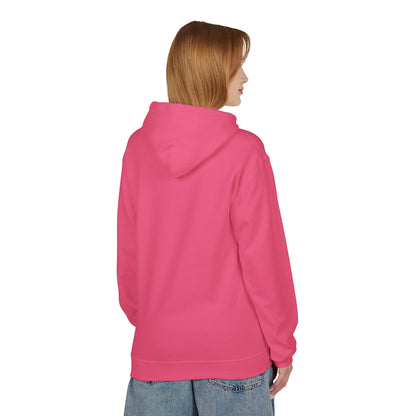 Pink Heart 'Nike' Hoodie — Cute Retro Logo Pullover