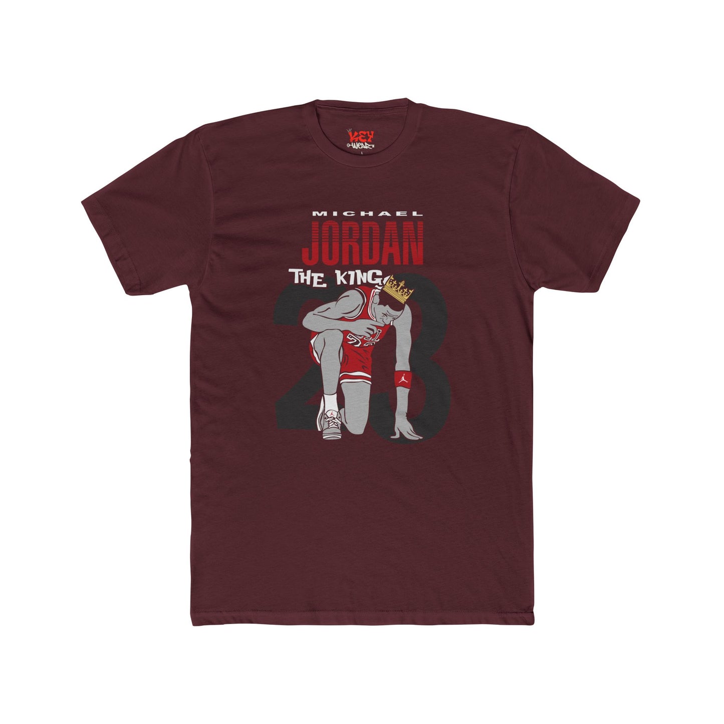 Jordan 23 Graphic Tee — "The King" Vintage Basketball T‑Shirt