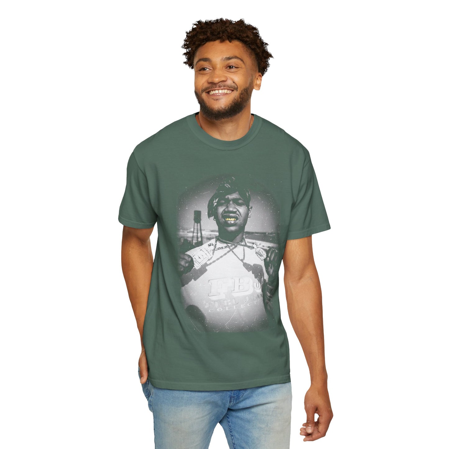 '400 Degreez' Vintage Portrait T-Shirt