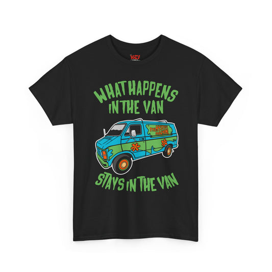 Scooby Doo What Happens in the Van Stays in the Van T-Shirt