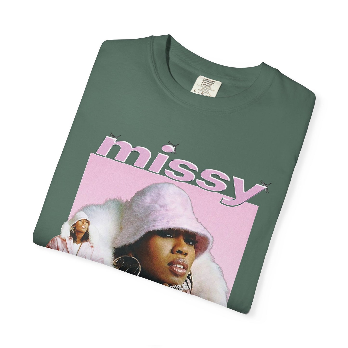 Missy Elliot Graphic T-shirt Portrait