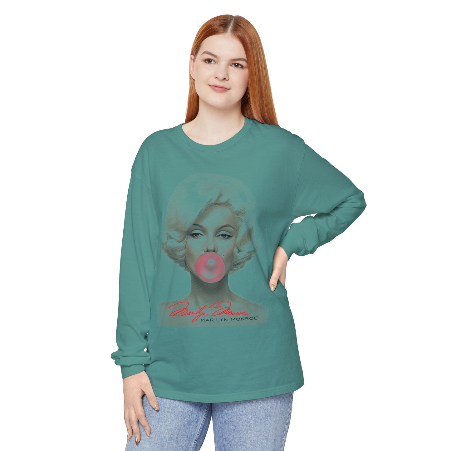 Monroe Bubble Gum Long Sleeve T-shirt