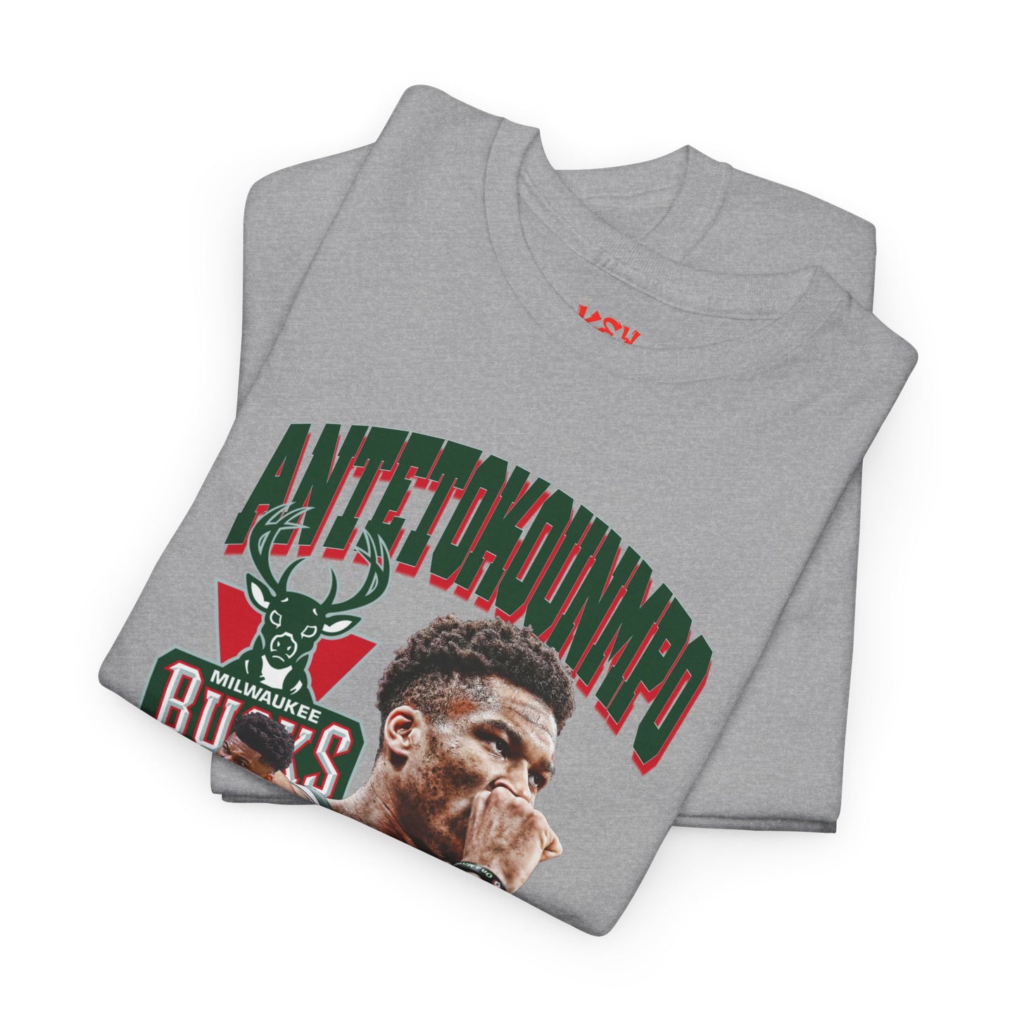 Giannis Antetokounmpo Unisex Heavy Cotton Tee - Basketball Fan Apparel