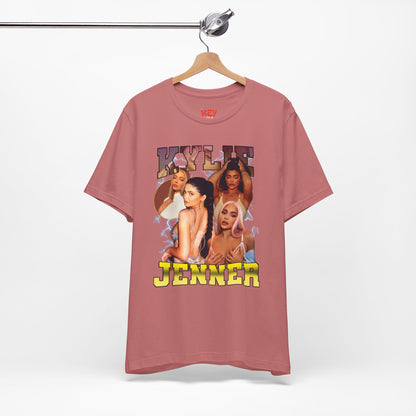 Bootleg Kylie Jenner Graphic Tee — Retro Collage