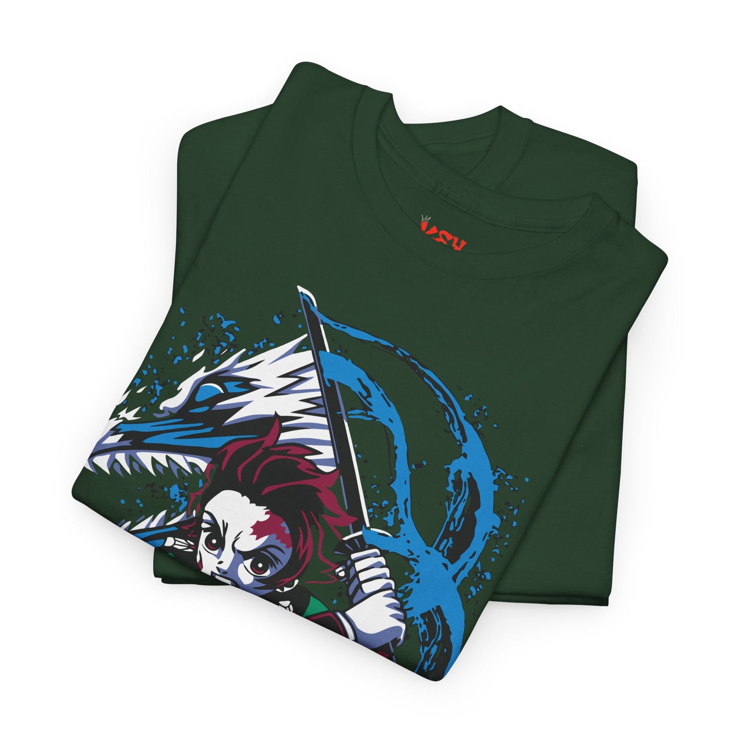 Demon Slayer Tanjiro Graphic Tee — Water Breathing Anime T-Shirt
