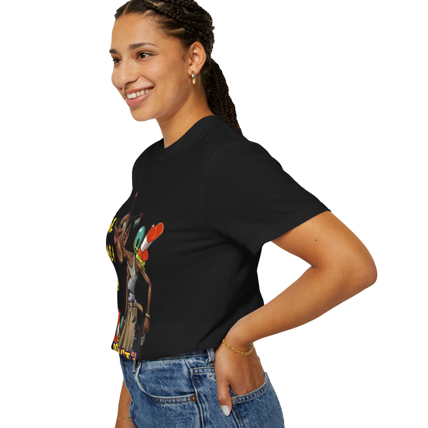 Don’t Be a Menace Graphic T-Shirt — “Do We Have a Problem?” Urban Cartoon Streetwear