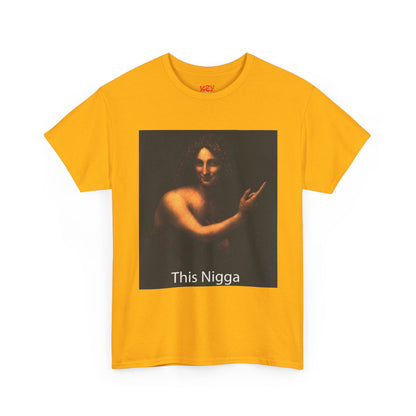 Vintage Painting Meme Design with 'This Nigga'