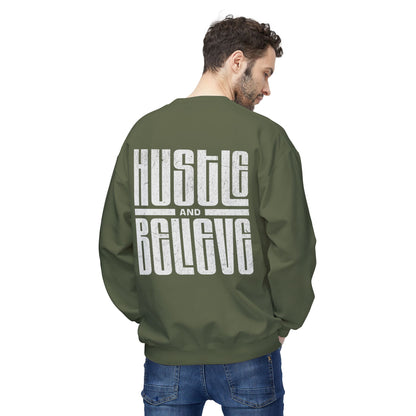 Hustle and Believe Crewneck Sweatshirt
