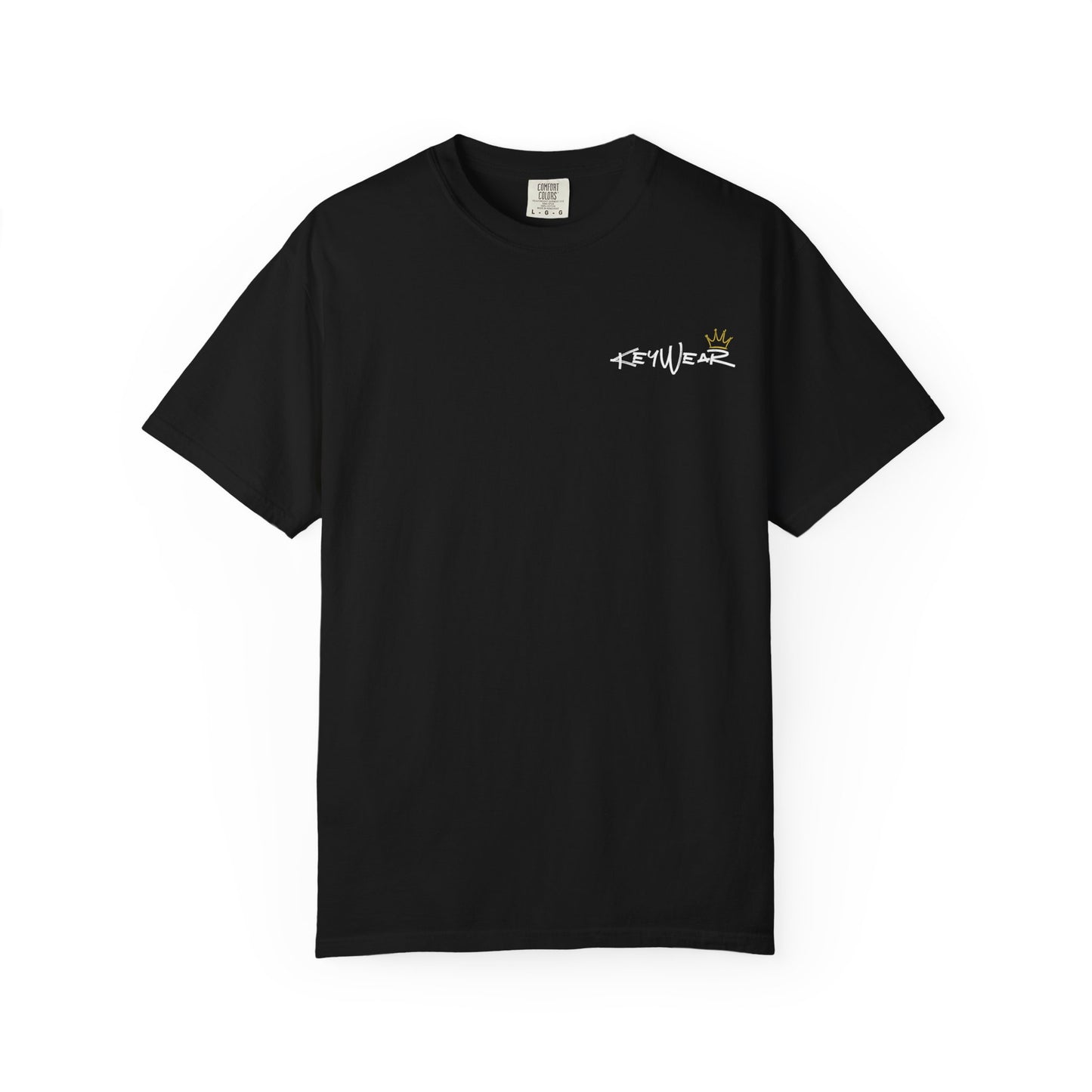 Skeleton Hand Holding Red Rose Graphic Tee