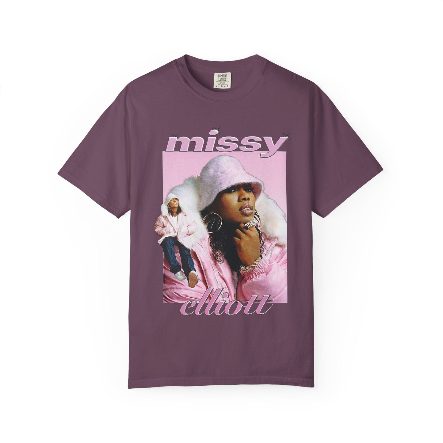 Missy Elliot Graphic T-shirt Portrait