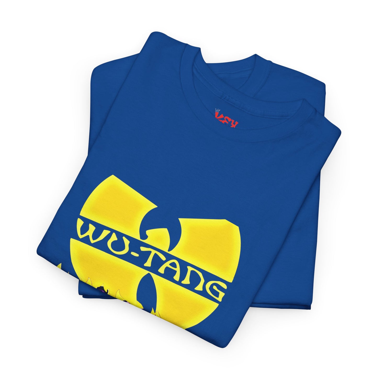 Wu-Tang Clan Logo Photo Tee — Yellow Icon Graphic T-Shirt