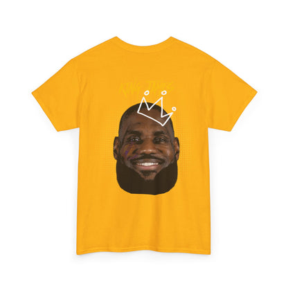 'King'  James Crown Face T-shirt