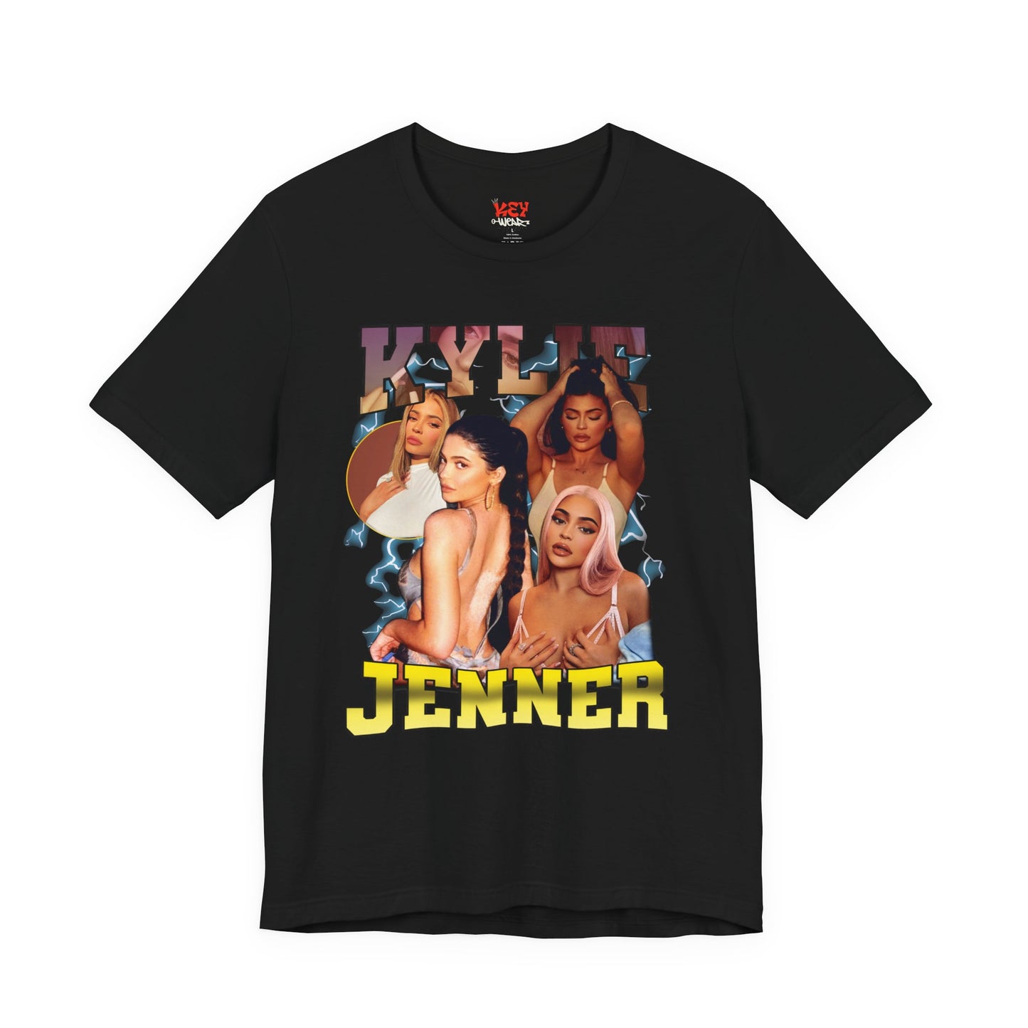 Bootleg Kylie Jenner Graphic Tee — Retro Collage