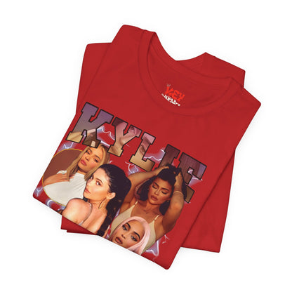 Bootleg Kylie Jenner Graphic Tee — Retro Collage