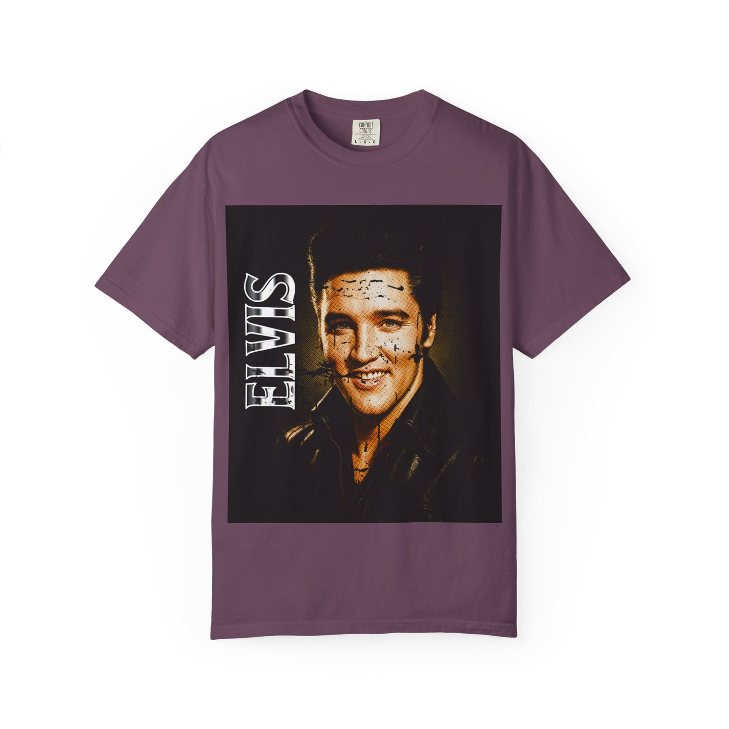 Elvis Vintage Rock Legend Portrait T-Shirt