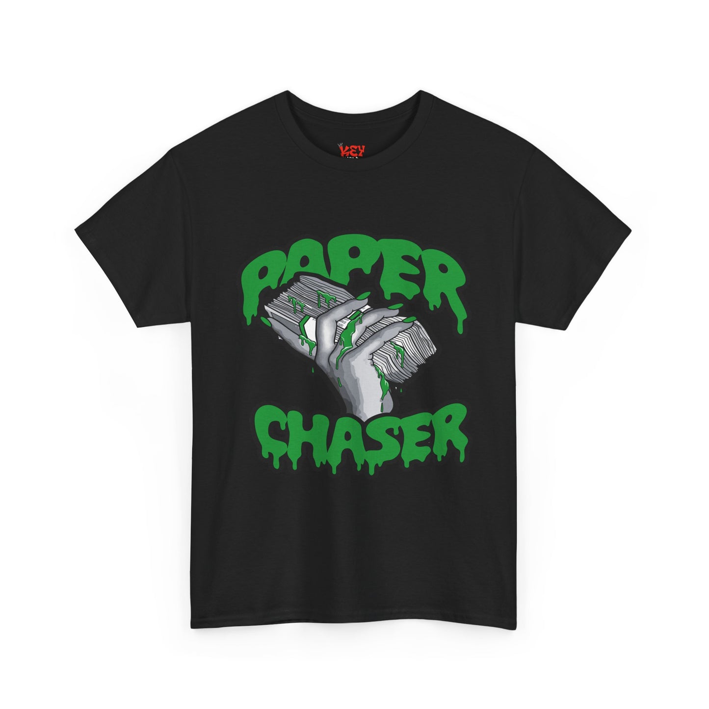 Paper Chaser T-Shirt —KeyWear Graphic Money Stack Streetwear Tee