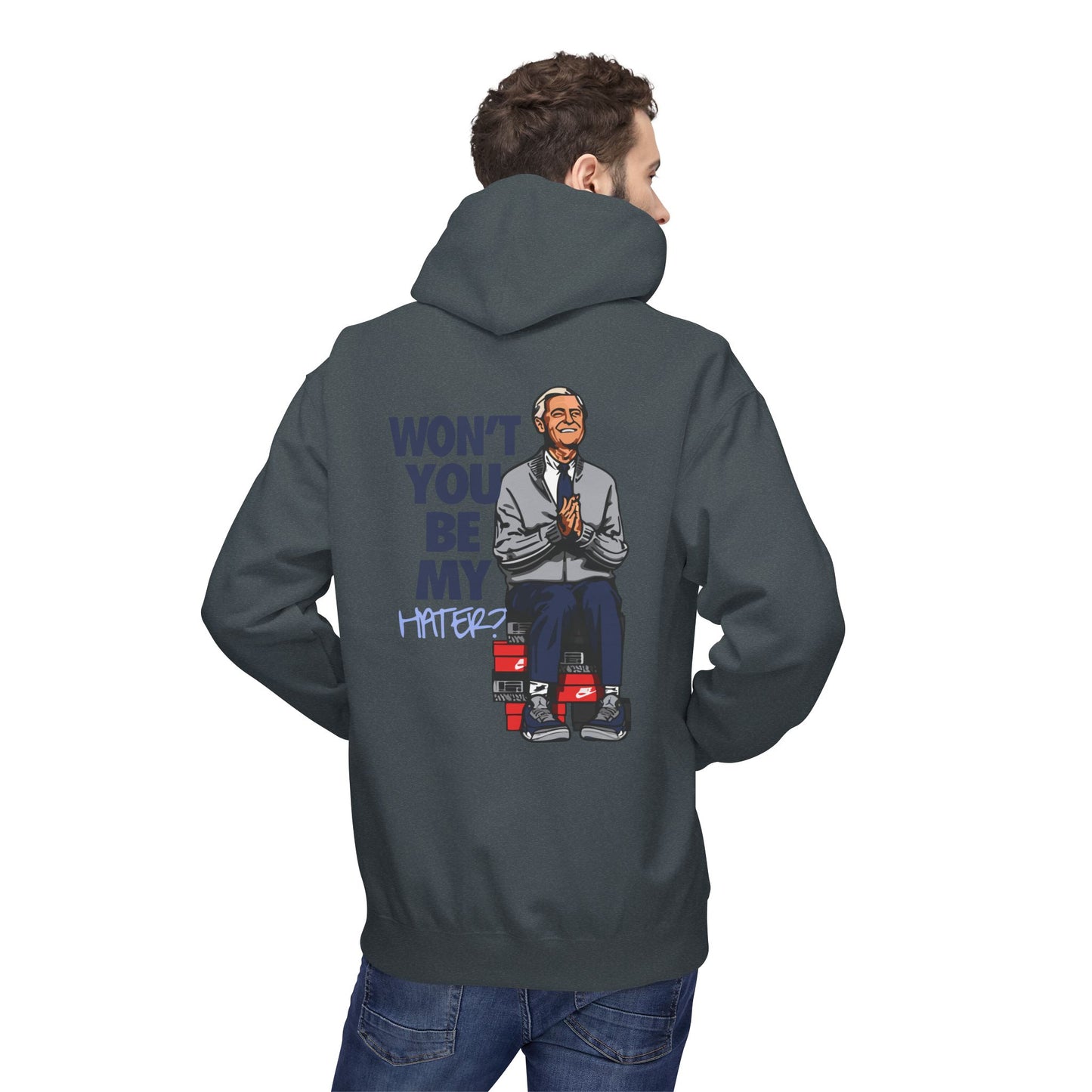 "Won't You Be My Neighbor" Mister Rogers Hoodie Tribute Graphic Hoodie