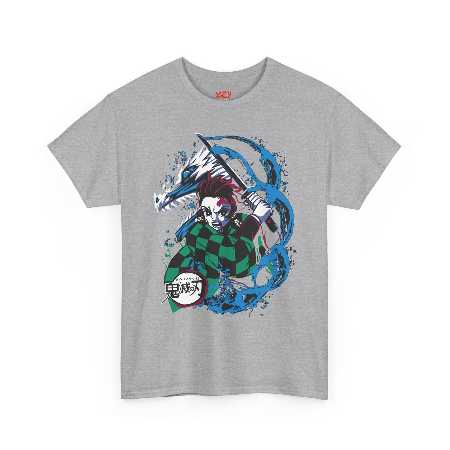 Demon Slayer Tanjiro Graphic Tee — Water Breathing Anime T-Shirt