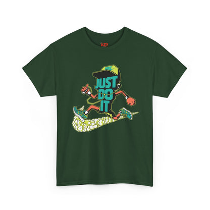 Just Do It Skate Tee — Retro Graphic Skateboard T‑Shirt