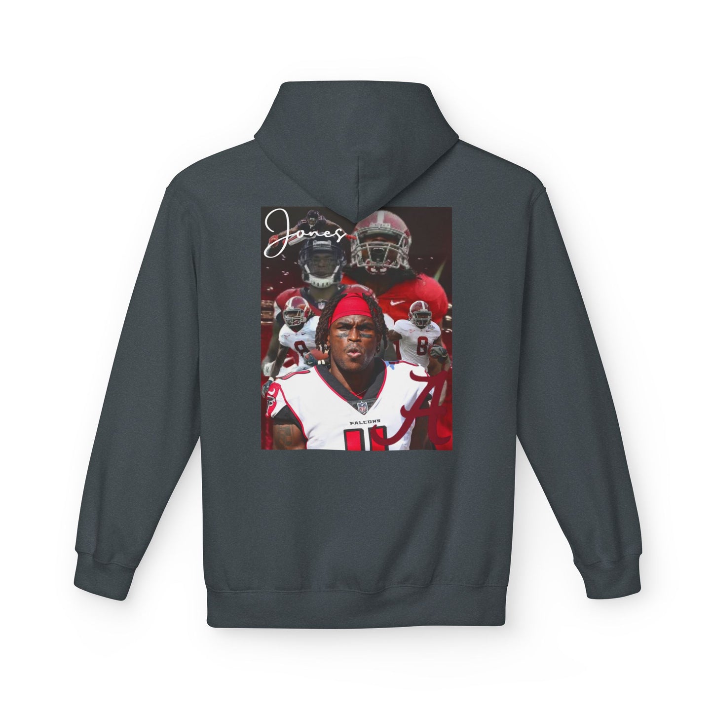 Julio Jones Custom Hoodie — 'Keywear' Signature Graphic Football Player Pullover