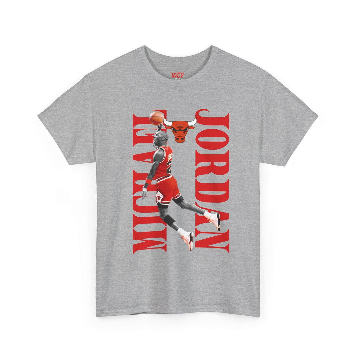 Michael Jordan Unisex Heavy Cotton Tee - Classic Basketball Style
