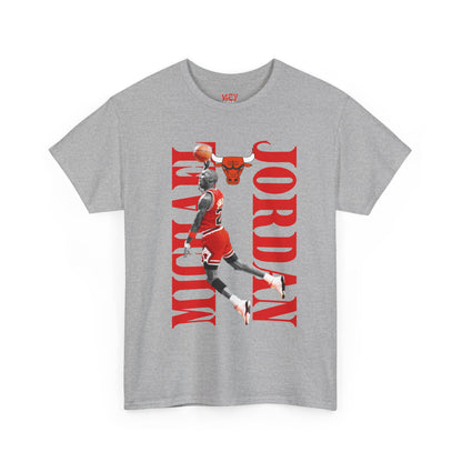 Michael Jordan Unisex Heavy Cotton Tee - Classic Basketball Style
