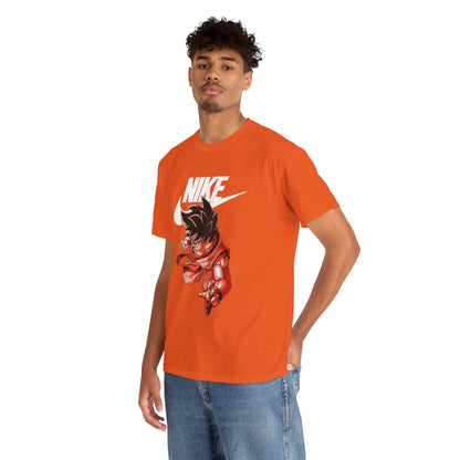 Nike x Anime Kid Graphic Tee — Retro Goku-Inspired Streetwear