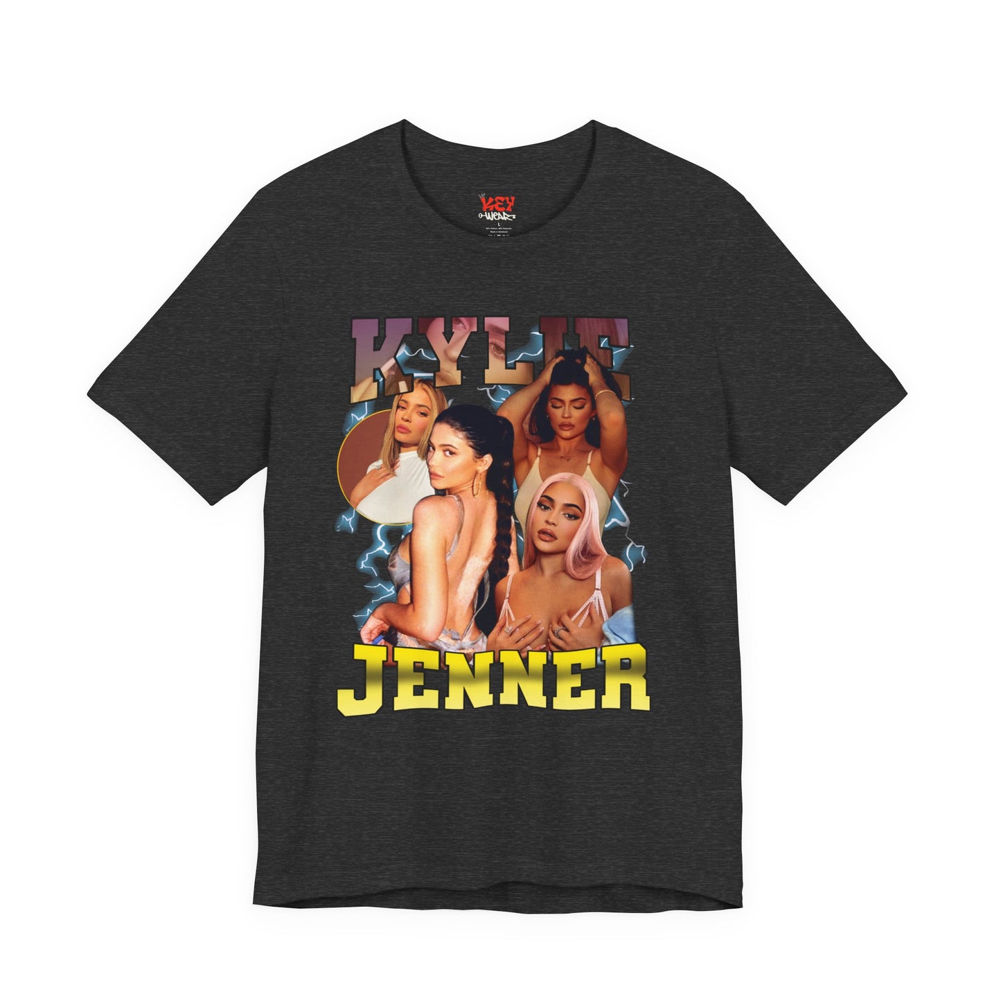 Bootleg Kylie Jenner Graphic Tee — Retro Collage