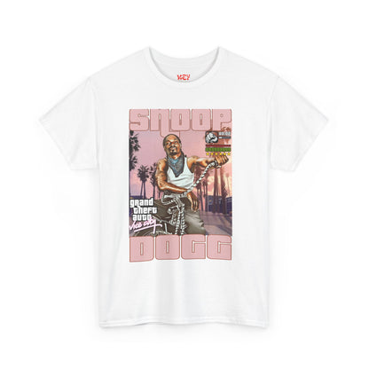 Snoop Retro Pink Hip-Hop Poster Tee