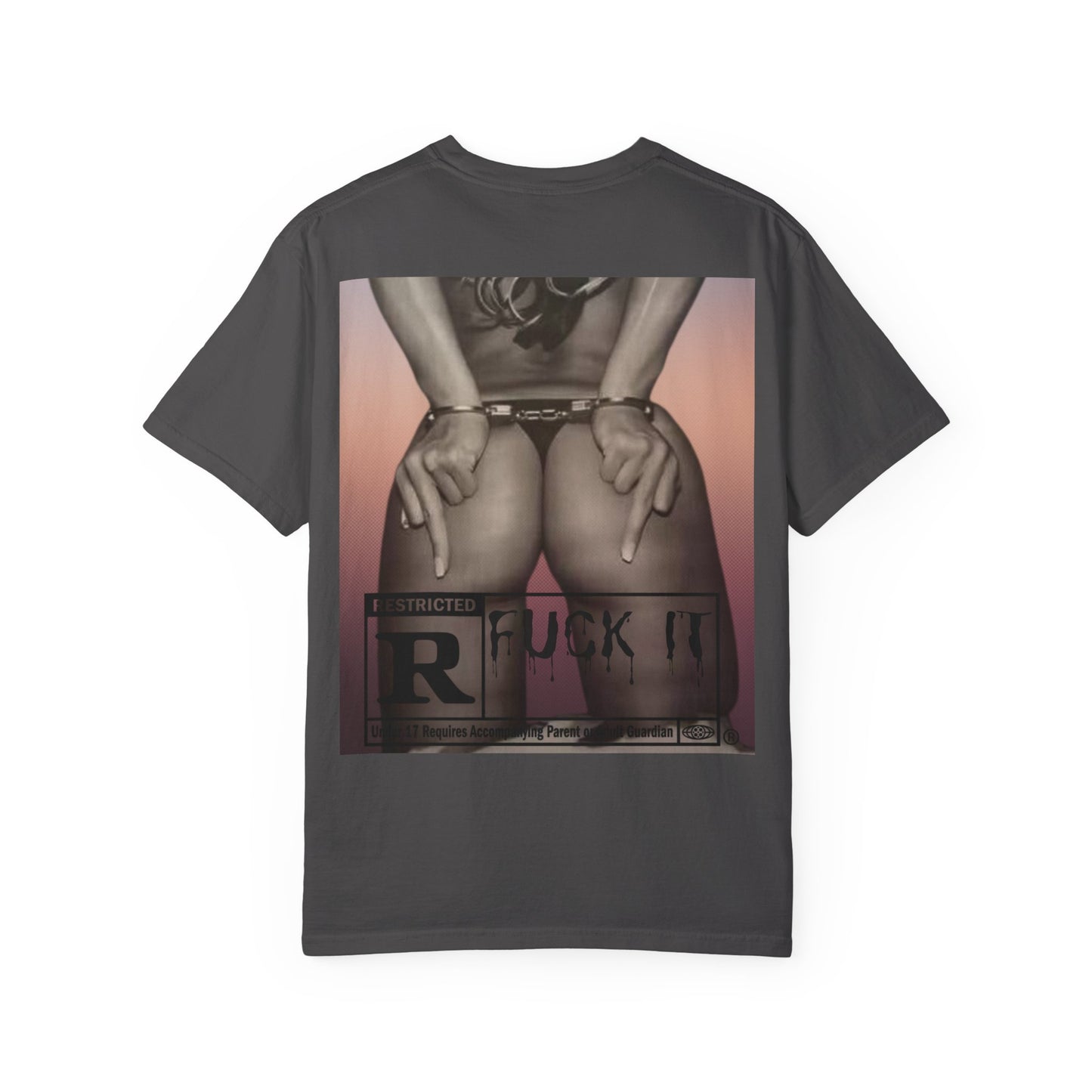 Keywear Customs Graphic T-Shirt — 'Fuck It' Back Print Provocative Streetwear