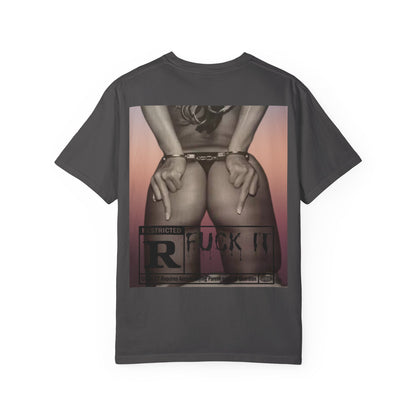 Keywear Customs Graphic T-Shirt — 'Fuck It' Back Print Provocative Streetwear