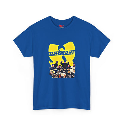 Wu-Tang Clan Logo Photo Tee — Yellow Icon Graphic T-Shirt