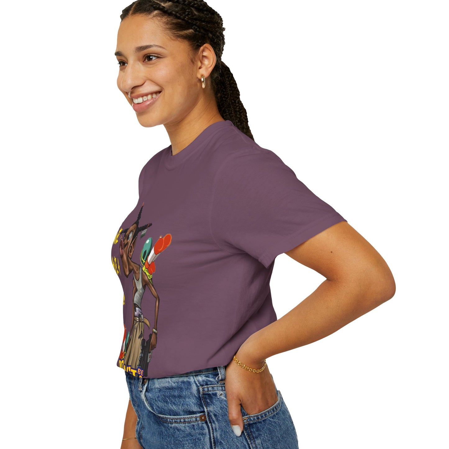 Don’t Be a Menace Graphic T-Shirt — “Do We Have a Problem?” Urban Cartoon Streetwear