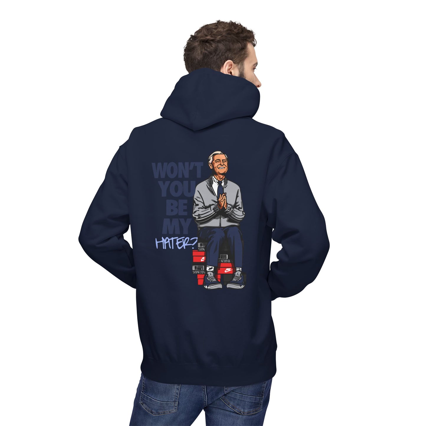 "Won't You Be My Neighbor" Mister Rogers Hoodie Tribute Graphic Hoodie