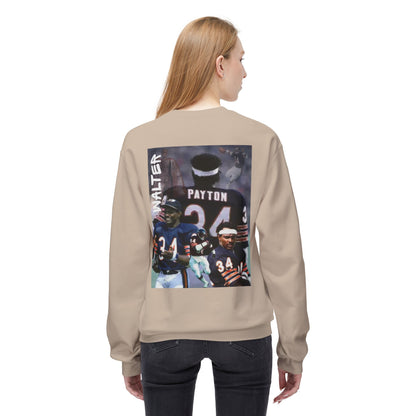 Walter Payton Tribute Crewneck Sweatshirt - Unisex Midweight Fleece