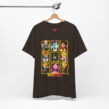 Dragon Ball Z Character Grid T-Shirt