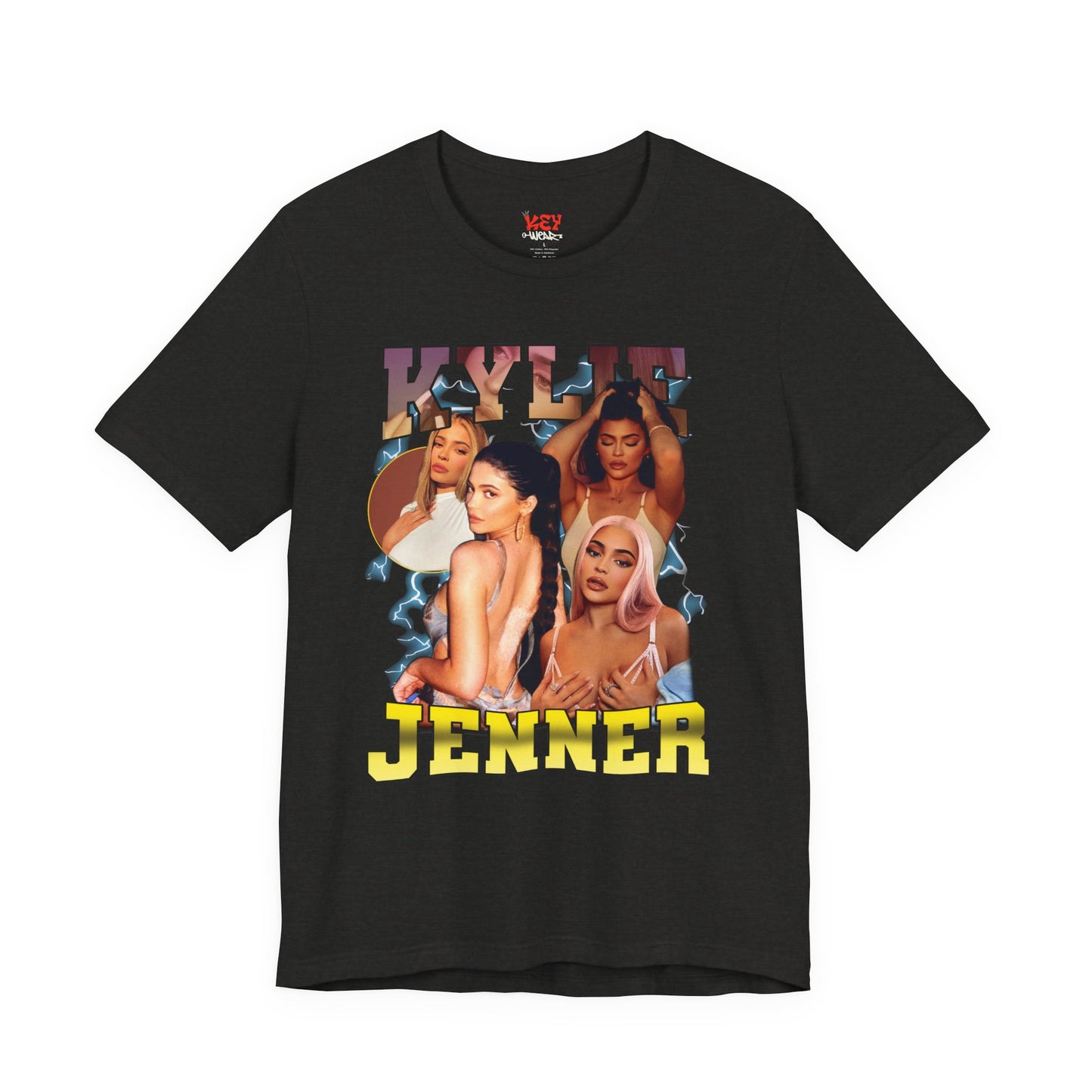 Bootleg Kylie Jenner Graphic Tee — Retro Collage