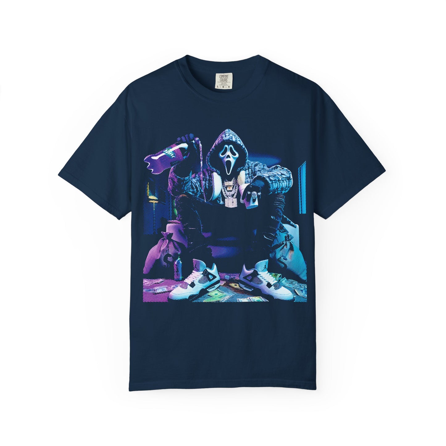 Hood Scream Scene T-Shirt