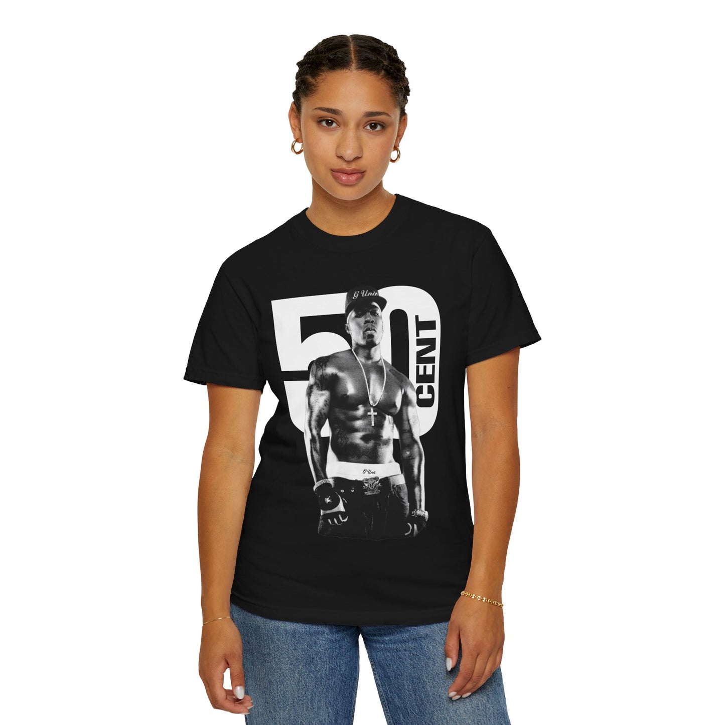Retro 50 Cent Graphic T-shirt