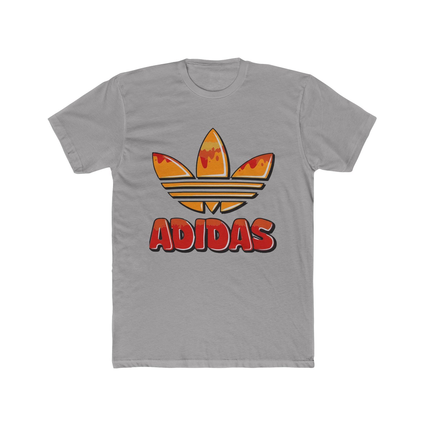 Vintage Flame Adidas Logo T-Shirt